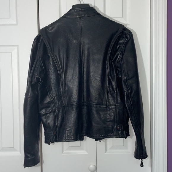 Leather Biker Jacket - Picture 6 of 7